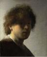 Автопортрет на Рембранд (маслени бои)
